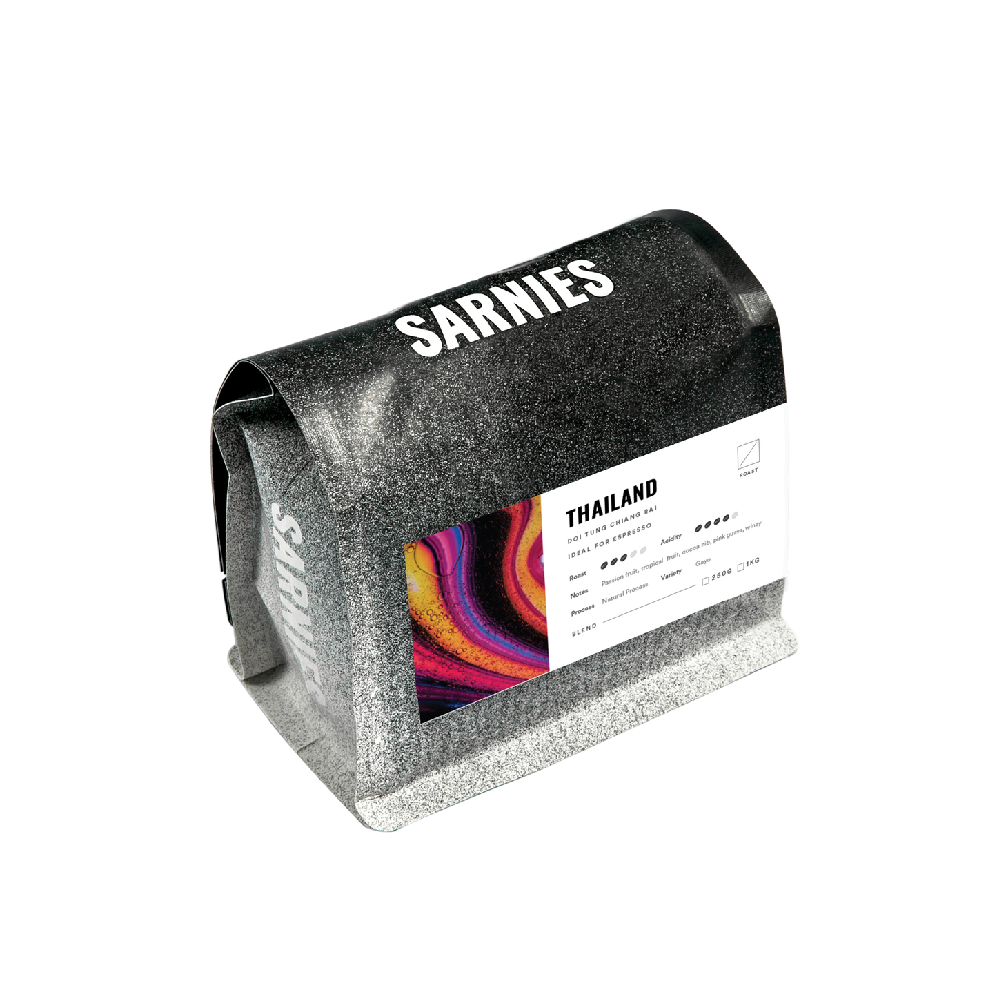 Thailand, Doi Tung, Chiang Rai, Gayo Natural Process Coffee Bean (Single Origin)