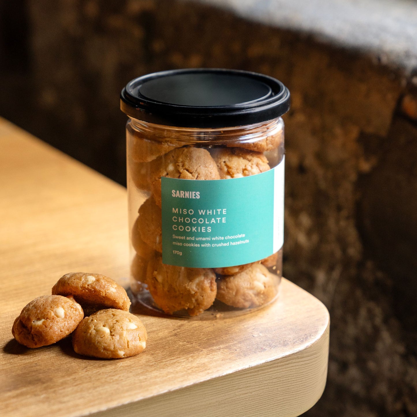 Miso White Chocolate Cookie Jar