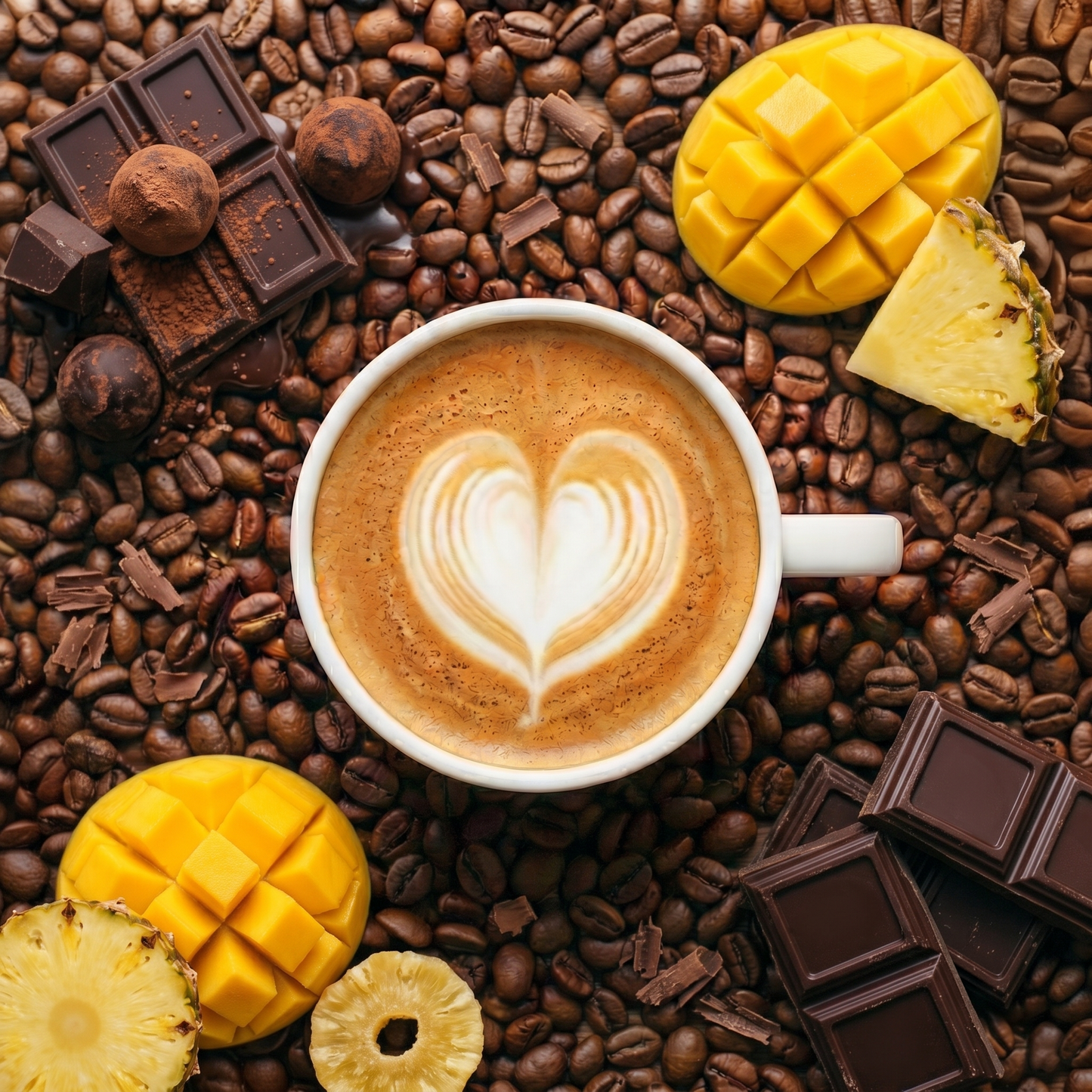 Thailand, Chiang Mai, Mae Daet Noi, Lica Estate Catimor Mango Co-Ferment Coffee Beans