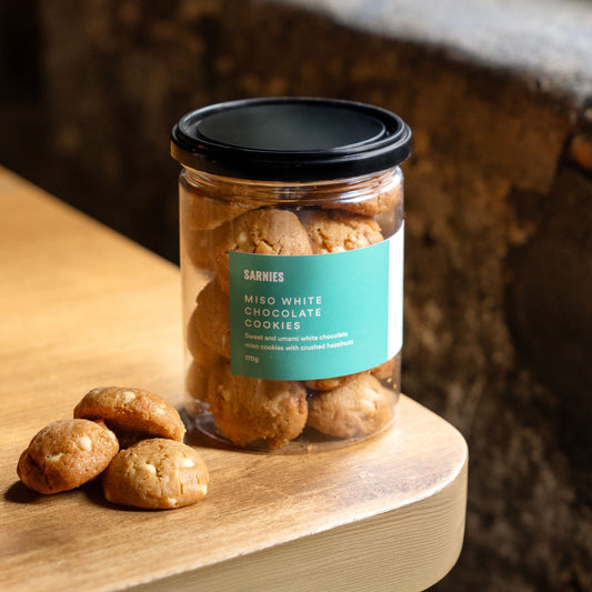 Miso White Chocolate Cookie Jar
