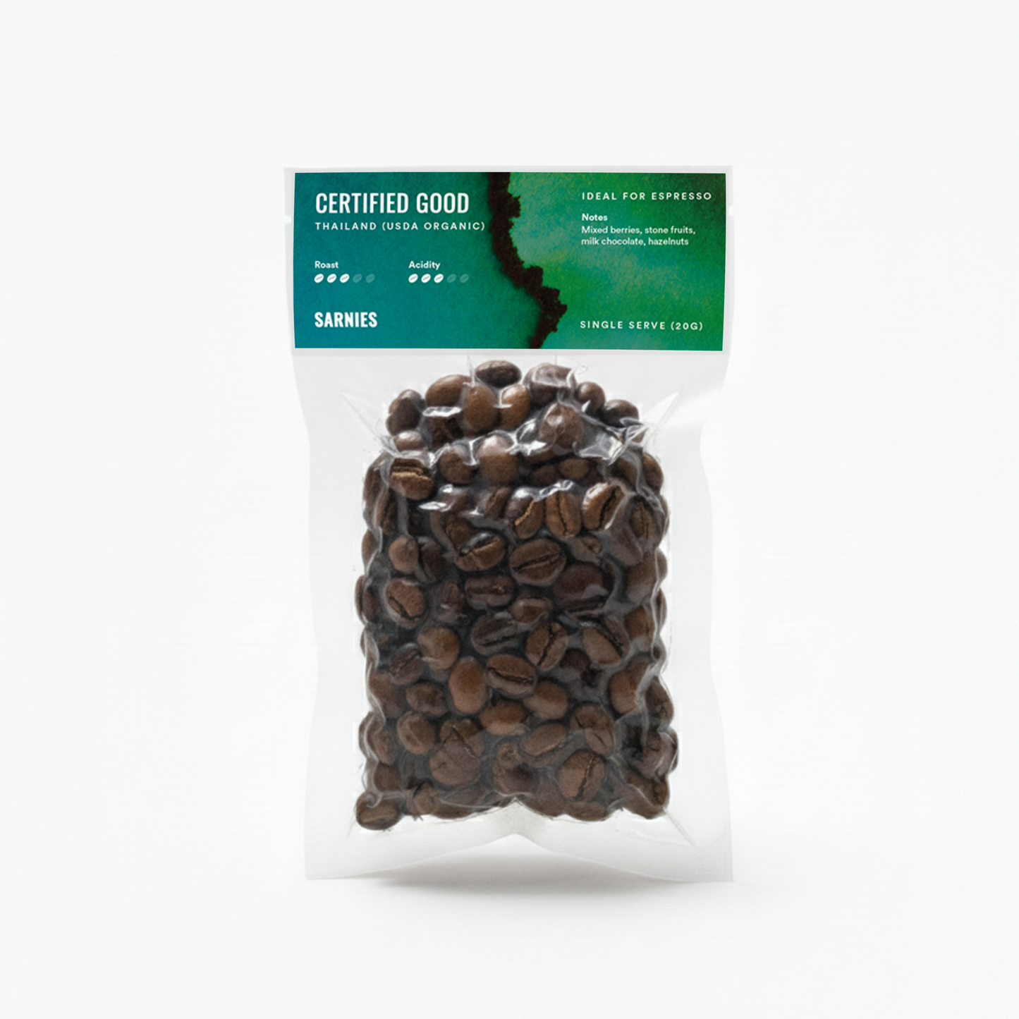 Sarnies Discovery Coffee Beans Set  – 4 x 20g