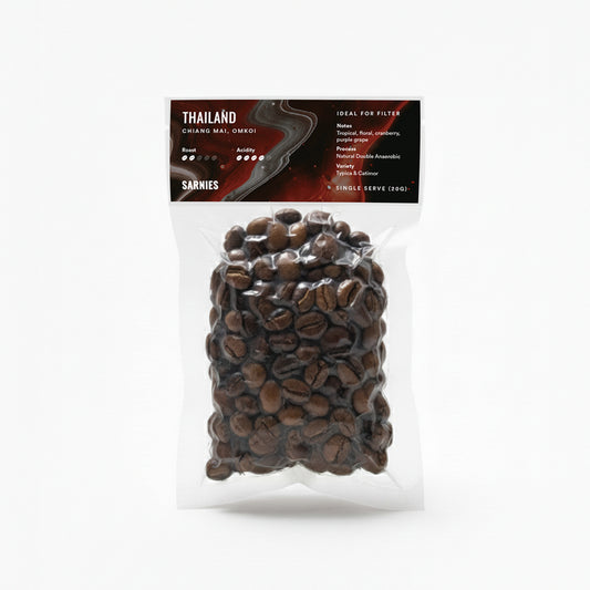 Thailand, Chiang Mai, Om Koi, Typica & Catimor, Natural Double Anaerobic (20g)