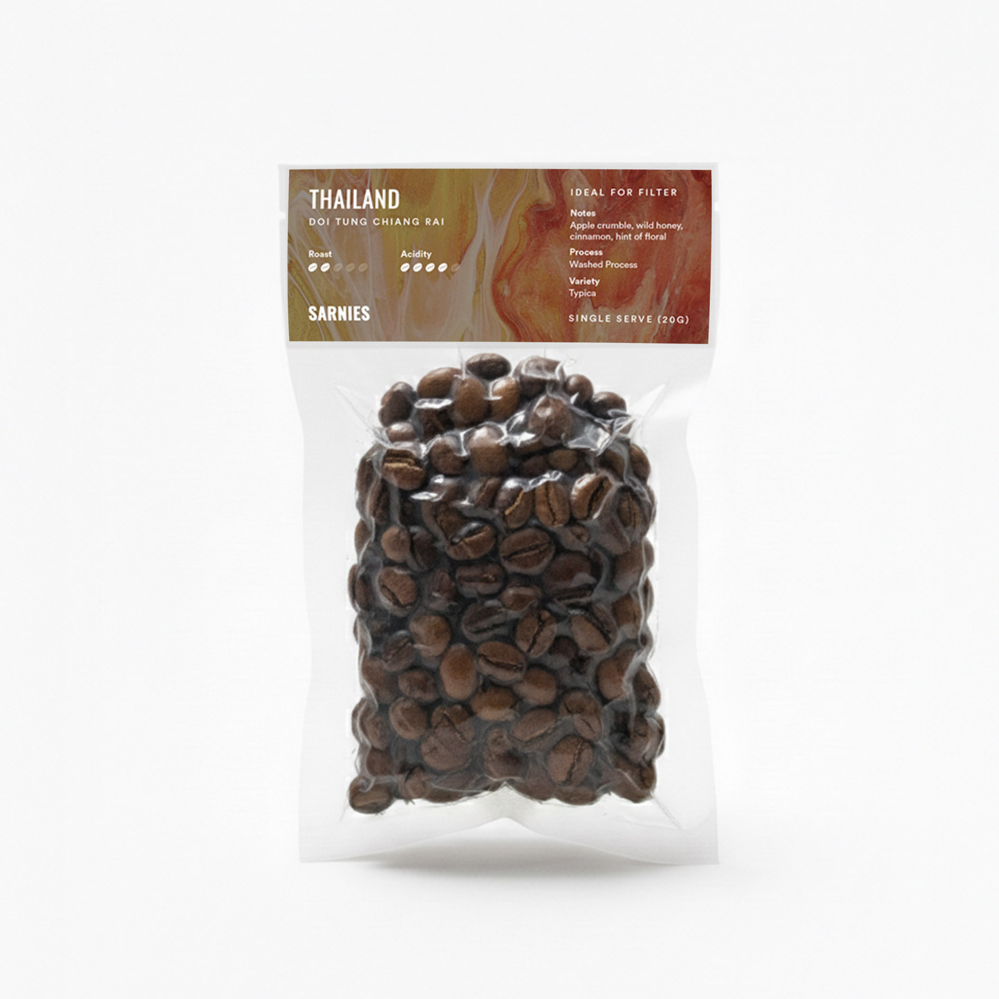 Sarnies Discovery Coffee Beans Set  – 4 x 20g