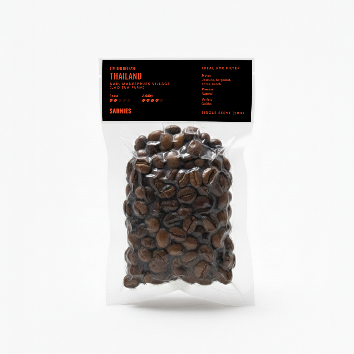 Sarnies Discovery Coffee Beans Set  – 4 x 20g