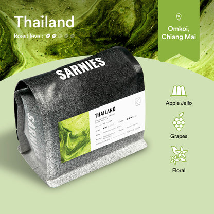 Thailand Chiang Mai Soft Coffee Beans | Natural Carbonic Maceration