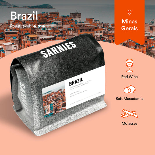 Brazil, Fazenda Samba Coffee Bean (Single Origin)