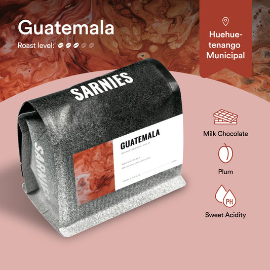 Guatemala, Huehuetenango, SHB EP Coffee Bean (Single Origin)