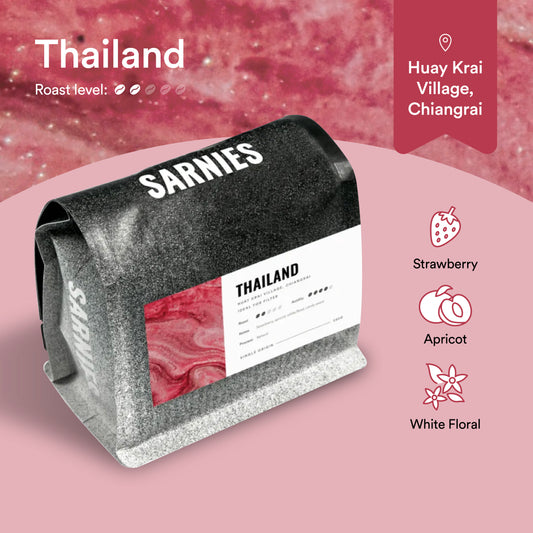 Thailand Huay Krai village, Organic Forest Coffee Bean (Single Origin)